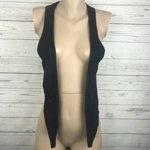 Zara Faux Suede Vest size Large